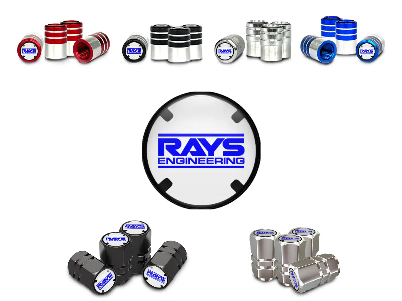 Rays Cappelli valvola Bici Edizione Premium X